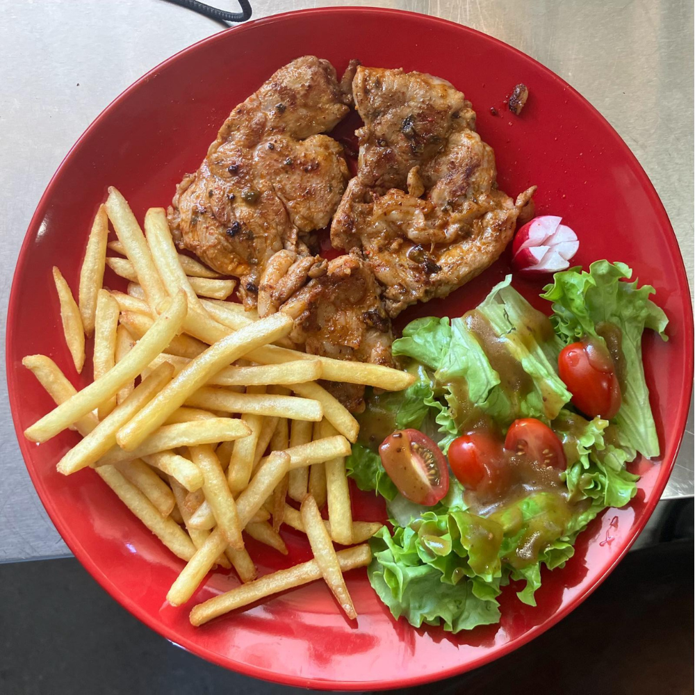 Araignée de porc à la plancha